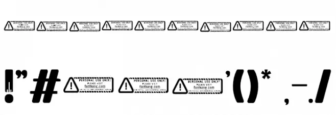 Happy Dino PERSONAL USE ONLY! Fonte OUTROS PERSONAGENS