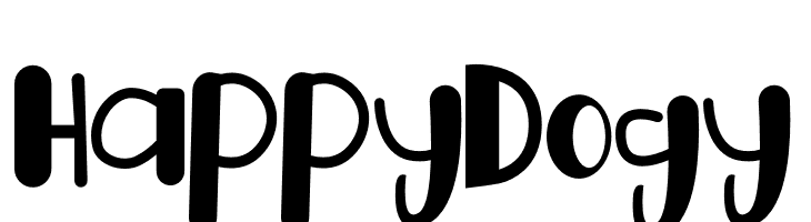 Happy Dogy  font caratteri gratis
