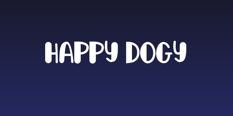 Happy Dogy Social Header