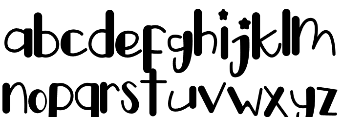 Happy Dogy Font LOWERCASE