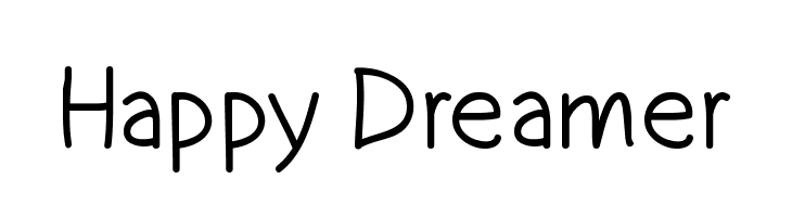 Happy Dreamer  les polices de caractères gratuit tlcharger
