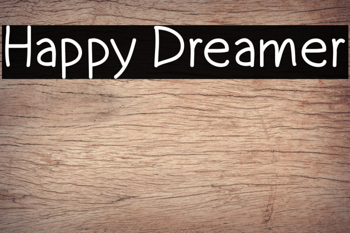 Happy Dreamer Example 1