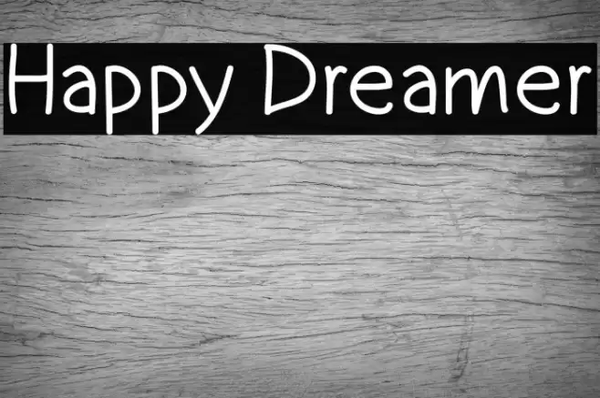 Happy Dreamer Font examples