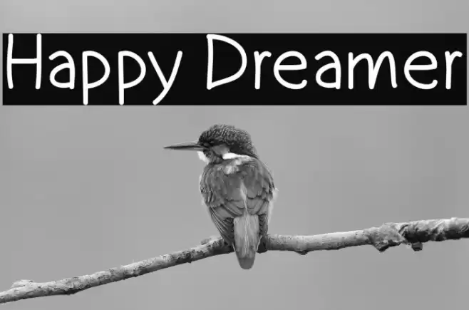 Happy Dreamer Font examples