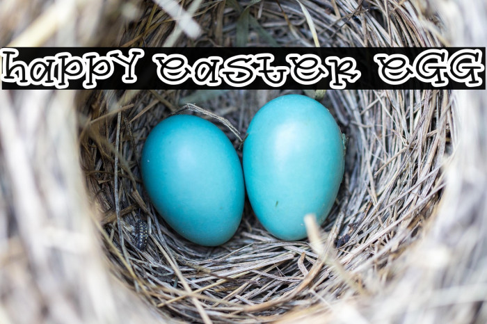 Happy Easter Egg Example 2