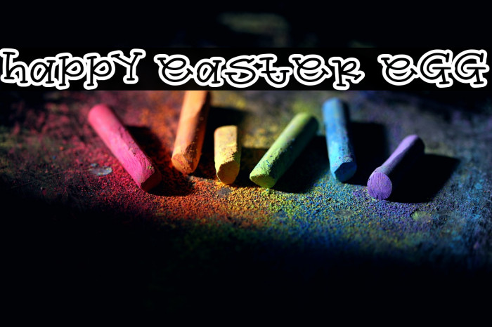 Happy Easter Egg Example 3