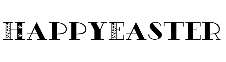 Happy Easter  Free Fonts Download