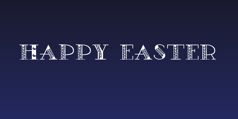 Happy Easter Social Header