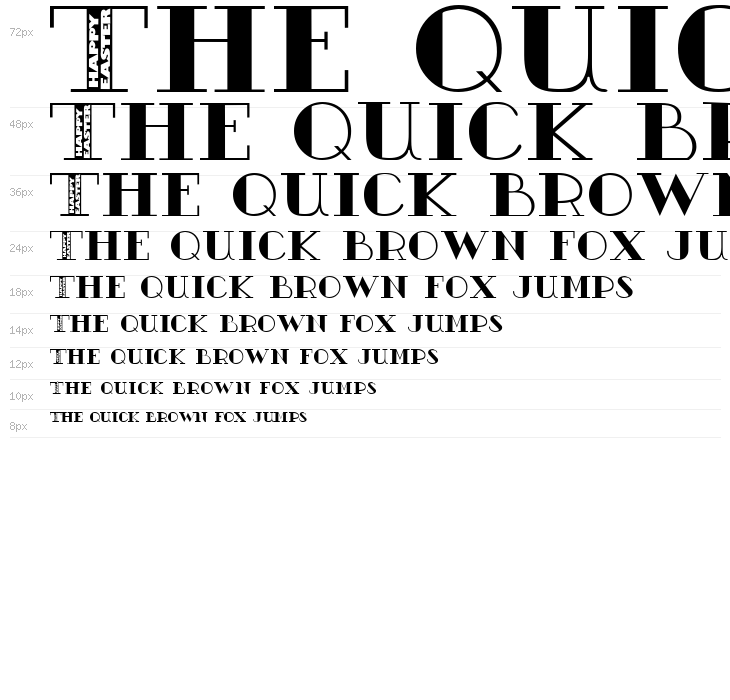 Happy Easter Waterfall