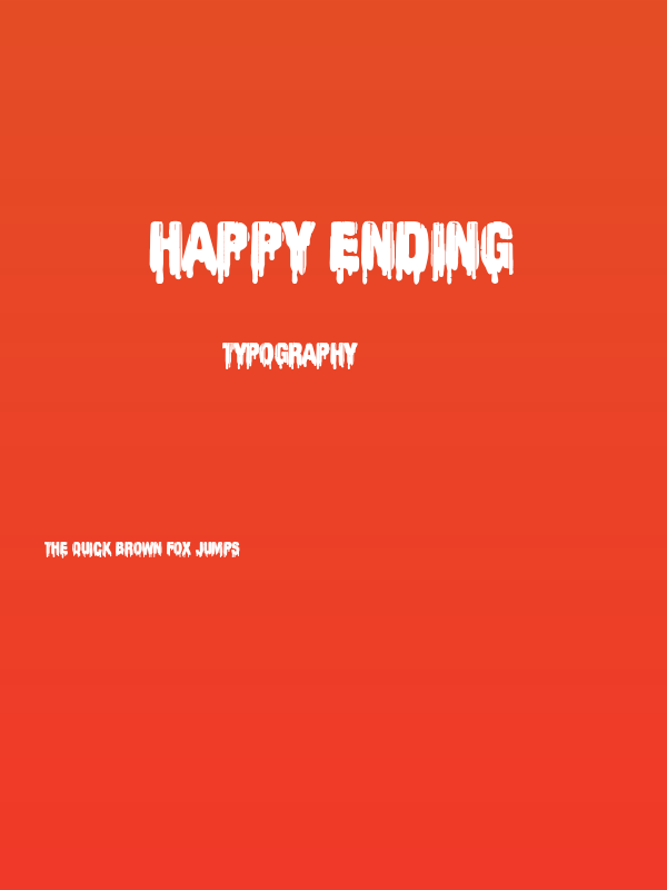 Happy Ending Poster