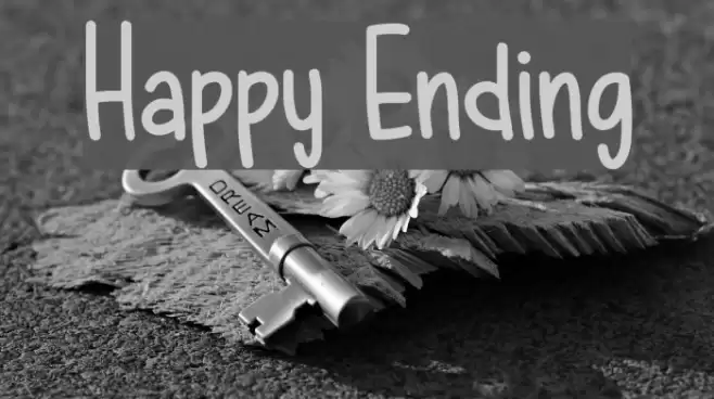 Happy Ending Font examples
