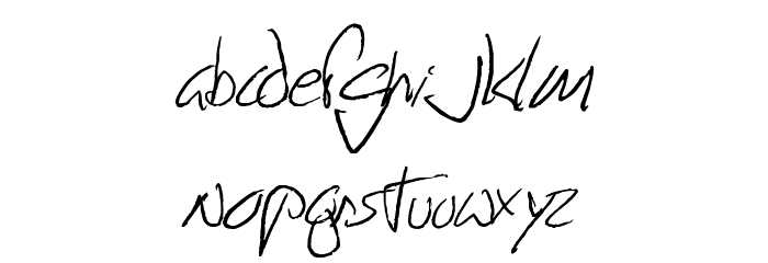 Happy Face Killer Font LOWERCASE