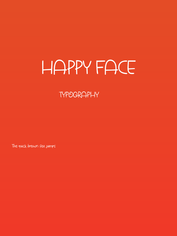 Happy Face Poster