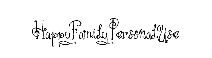 Happy Family Personal Use   Descarca Fonturi Gratis