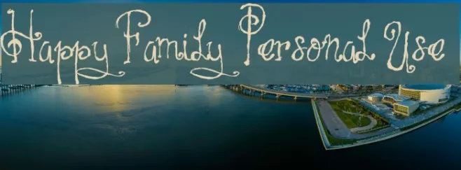 Happy Family Personal Use  Example 2