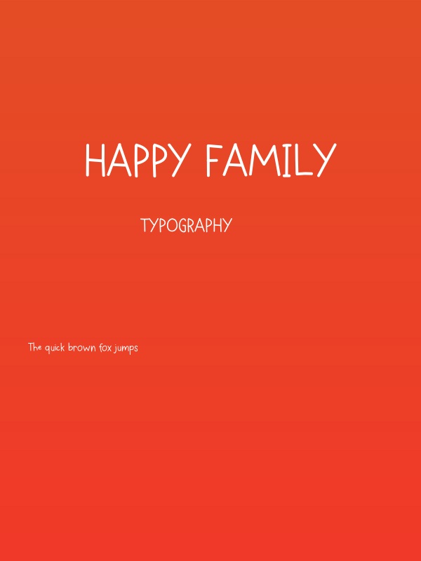 Happy Family Poster