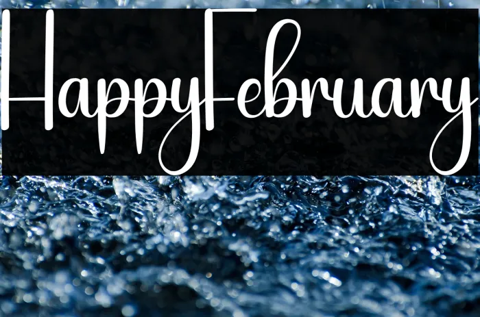 Happy February Example 3