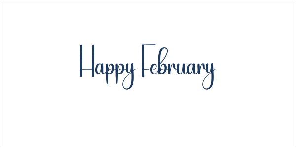 Happy February Logo