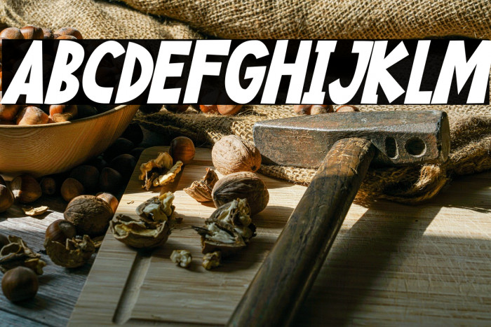 Happy Food Italic Example 1