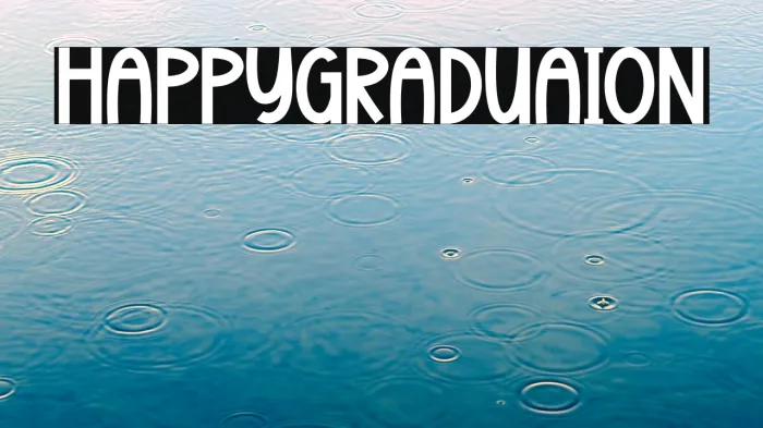 Happy Graduation Example 3
