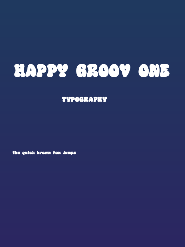 Happy Groov One Poster
