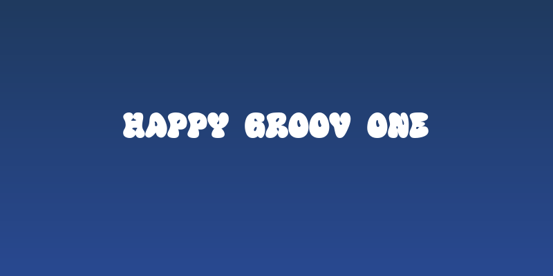 Happy Groov One Social Header