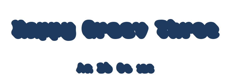 Happy Groov Three Font Preview