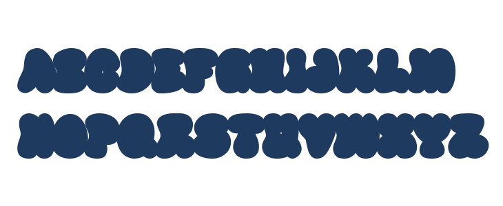 Happy Groov Two Uppercase