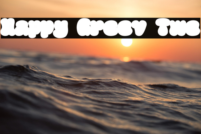 Happy Groov Two Caratteri examples