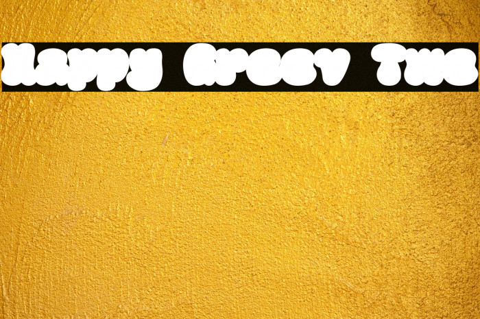 Happy Groov Two Caratteri examples