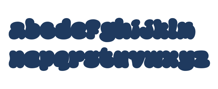 Happy Groov Two Lowercase