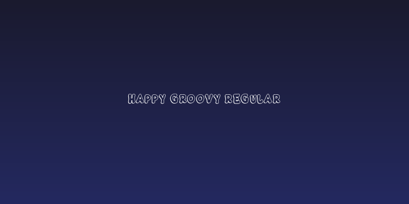 Happy Groovy Regular Social Header