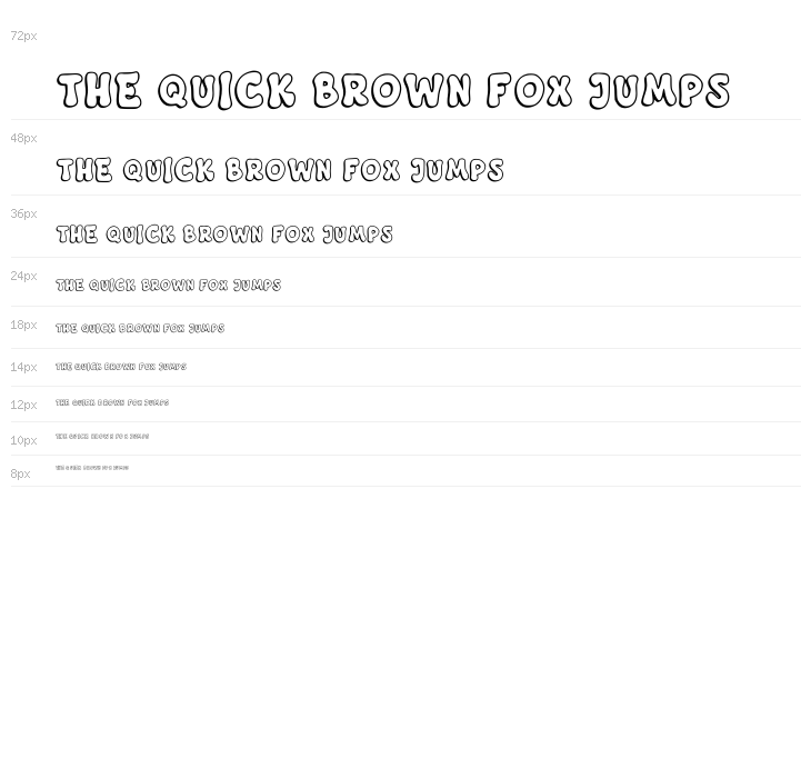 Happy Groovy Regular Waterfall