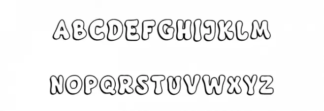Happy Groovy Regular 字体 小写