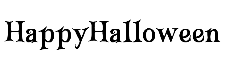 Happy Halloween  font caratteri gratis