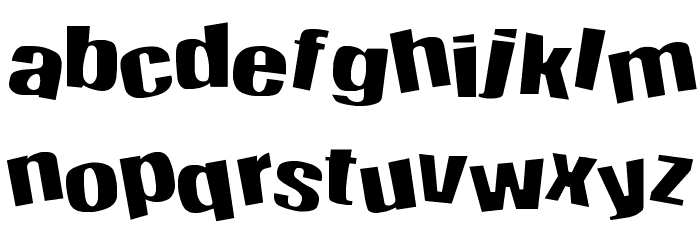 Happy Happy Joy Joy Font LOWERCASE