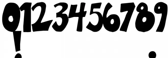 Happy Hero Font OTHER CHARS