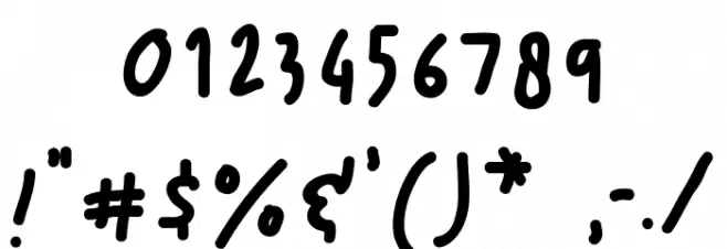 Happy Hints Caratteri ALTRI CARATTERI