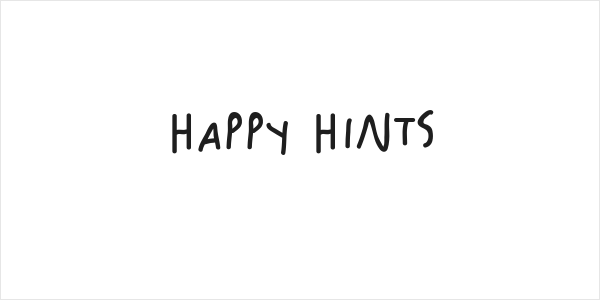 Happy Hints Logo