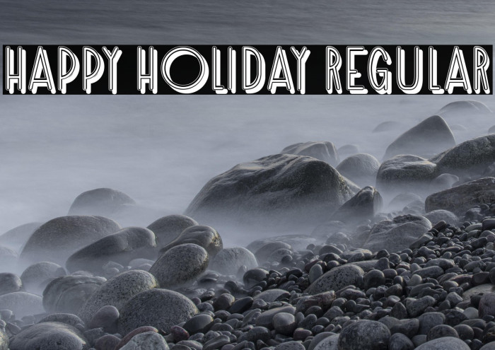 Happy Holiday Regular Example 2