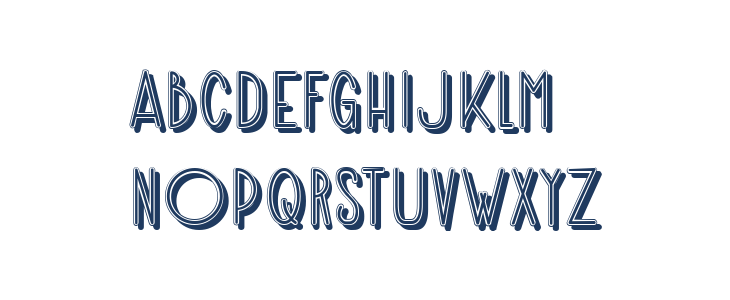 Happy Holiday Regular Lowercase