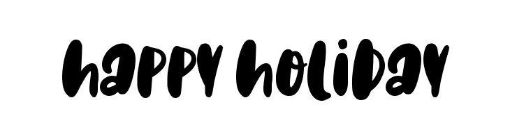 Happy Holiday  免费字体下载