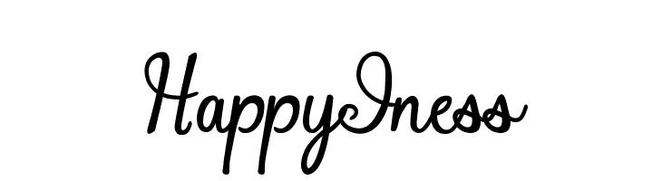 Happy Iness  नि: शुल्क फ़ॉन्ट्स डाउनलोड