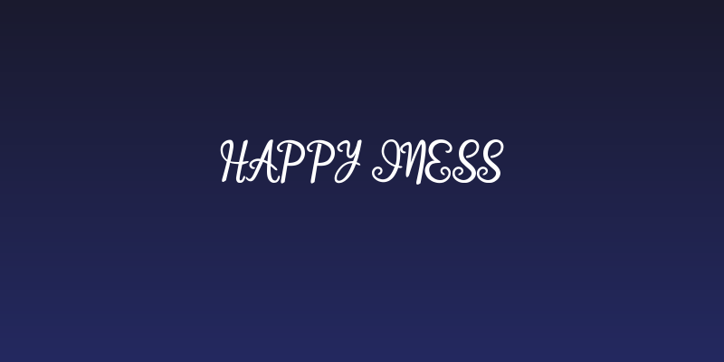 Happy Iness Social Header