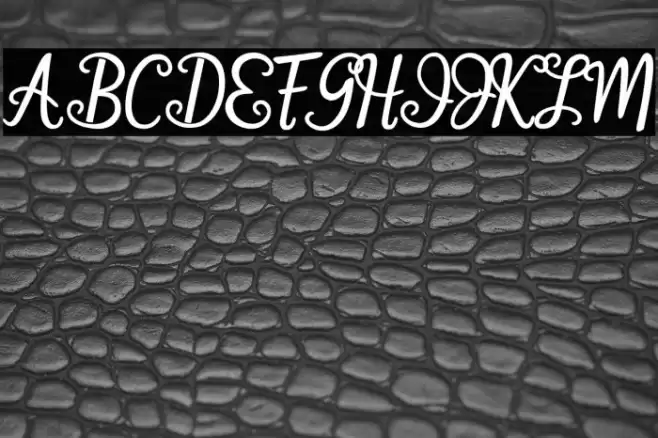 Happy Iness Font examples