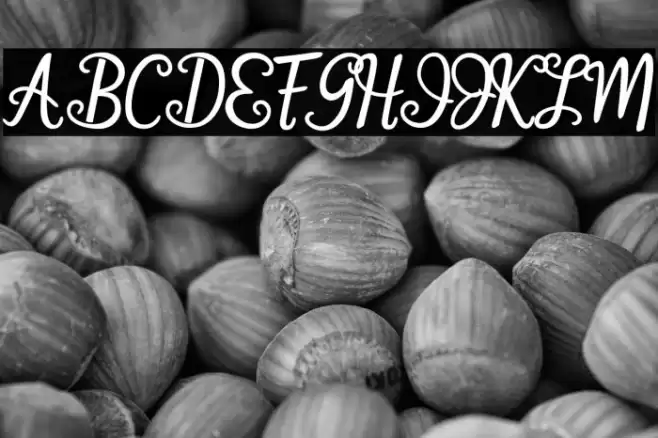 Happy Iness Font examples