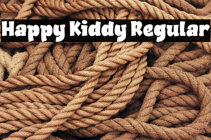 Happy Kiddy Regular Example 3