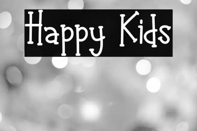 Happy Kids Font examples
