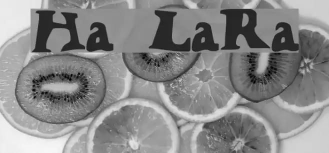 Happy LarryRegular Font examples