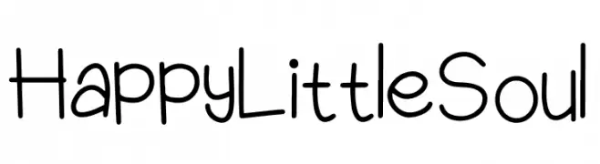 Happy Little Soul  Frei Schriftart Herunterladen